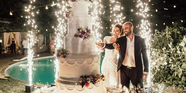 IL MATRIMONIO DI PAOLA TURANI E DEL SUO SERPELLA...COME DIMENTICARLO?!