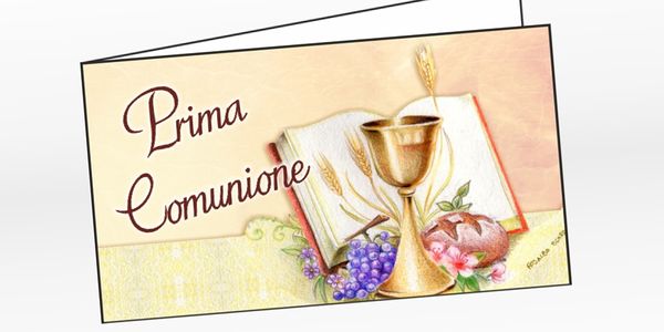 COSA SCRIVERE SUL BIGLIETTINO DELLA BOMBONIERA PER LA PRIMA COMUNIONE