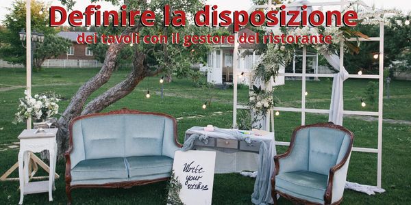 Definire la disposizione dei tavoli al ristorante